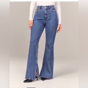 Abercrombie & Fitch Blue Flare Jeans